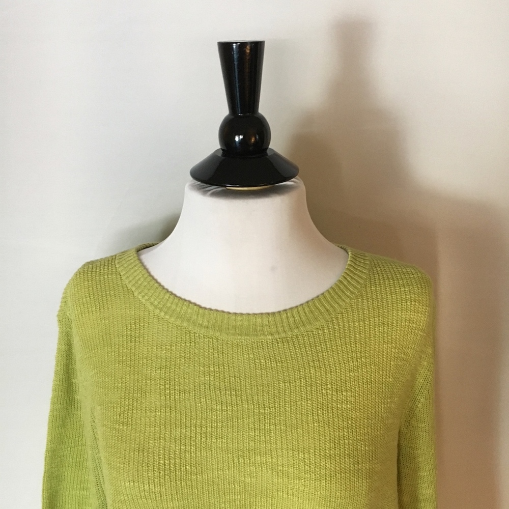 Eileen Fisher Organic  Linen Blend Sweater Size 1X - Picture 4 of 5